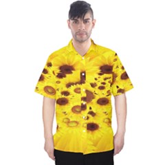 Beautiful Sunflowers Men s Hawaii Shirt