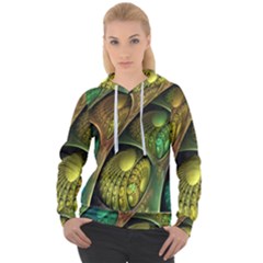 Psytrance Abstract Colored Pattern Feather Women s Overhead Hoodie by Ket1n9