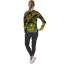 Psytrance Abstract Colored Pattern Feather Women s Long Sleeve Raglan T-Shirt View2