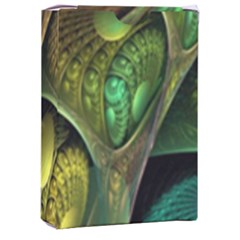 Psytrance Abstract Colored Pattern Feather Playing Cards Single Design (rectangle) With Custom Box by Ket1n9