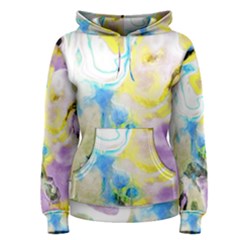 Watercolour Watercolor Paint Ink Women s Pullover Hoodie by Ket1n9