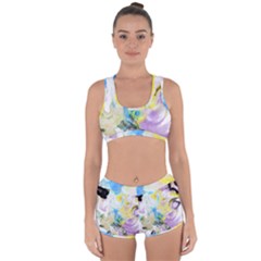 Watercolour Watercolor Paint Ink Racerback Boyleg Bikini Set by Ket1n9