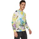 Watercolour Watercolor Paint Ink Men s Fleece Sweatshirt View3