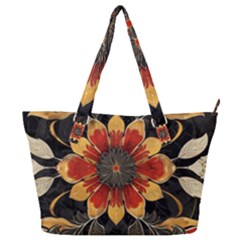 Pattern Decoration Background Full Print Shoulder Bag by Loisa77