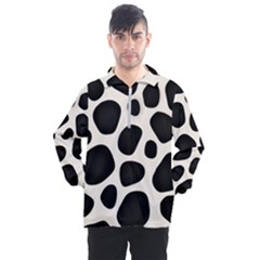 Background Pattern Texture Design Men s Half Zip Pullover