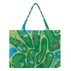 Golf Course Par Green Medium Tote Bag by Loisa77