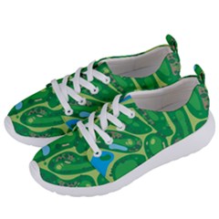 Golf Course Par Green Women s Lightweight Sports Shoes by Loisa77