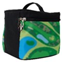 Golf Course Par Green Make Up Travel Bag (Small) View1