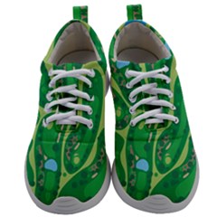 Golf Course Par Green Mens Athletic Shoes by Loisa77