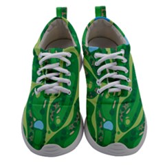 Golf Course Par Green Women Athletic Shoes by Loisa77