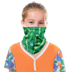 Golf Course Par Green Face Covering Bandana (kids) by Loisa77