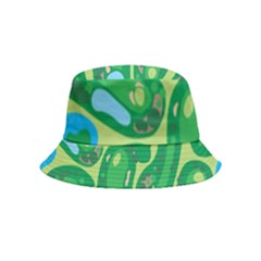 Golf Course Par Green Bucket Hat (kids) by Loisa77