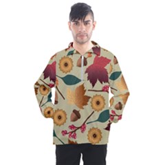 Autumn Leaves Autumn Colour Season Men s Half Zip Pullover