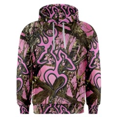 Pink Browning Deer Glitter Camo Camouflage Men s Overhead Hoodie