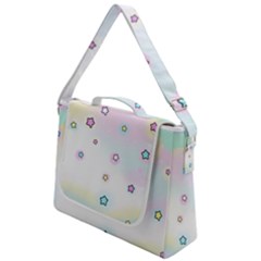 Stars Cute Pastel Pattern Rainbow Box Up Messenger Bag by Loisa77