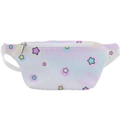 Stars Cute Pastel Pattern Rainbow Waist Bag 