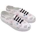 Butterflies Cute Flower Pastel Pattern Women s Classic Low Top Sneakers View3