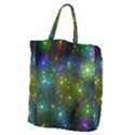 Stars Coloured Lights Background Giant Grocery Tote View1