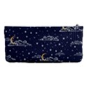 Hand Drawn Scratch Style Night-sky-with-moon-cloud Space Among-stars-seamless Pattern Vector Design Handbag Organizer View4