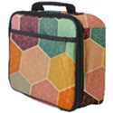 Hexagonal Pattern Vector Full Print Lunch Bag View4