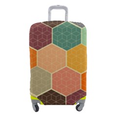 Hexagonal Pattern Vector Luggage Cover (small) by Loisa77