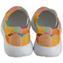 Hexagonal Pattern Vector Men s Lightweight Slip Ons View4