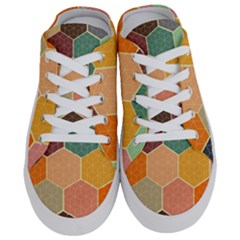 Hexagonal Pattern Vector Half Slippers by Loisa77