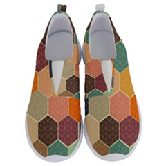 Hexagonal Pattern Vector No Lace Lightweight Shoes by Loisa77