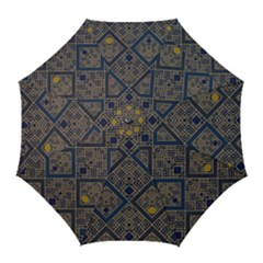 Pattern Seamless Antique Luxury Golf Umbrellas by Loisa77