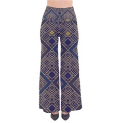 Pattern Seamless Antique Luxury So Vintage Palazzo Pants by Loisa77