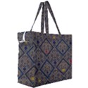 Pattern Seamless Antique Luxury Canvas Travel Bag View3