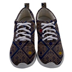 Pattern Seamless Antique Luxury Women Athletic Shoes by Loisa77