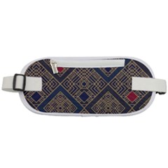 Pattern Seamless Antique Luxury Rounded Waist Pouch by Loisa77