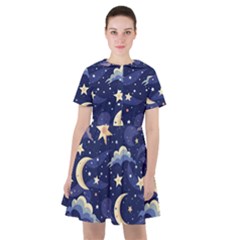 Night Moon Seamless Sailor Dress