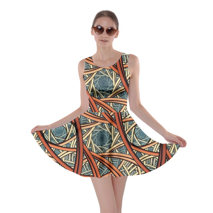 One Church Window Apophysis Art Fractal Skater Dress