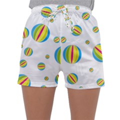 Balloon Ball District Colorful Sleepwear Shorts by Ket1n9