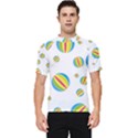 Balloon Ball District Colorful Men s Short Sleeve Rash Guard View1