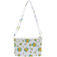 Balloon Ball District Colorful Double Gusset Crossbody Bag by Ket1n9