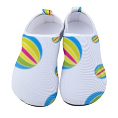 Balloon Ball District Colorful Men s Sock-style Water Shoes by Ket1n9