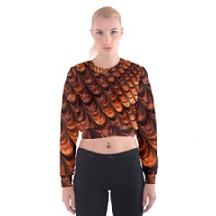 Fractal Frax Cropped Sweatshirt