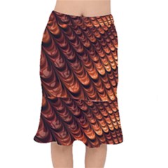 Fractal Frax Short Mermaid Skirt by Askadina