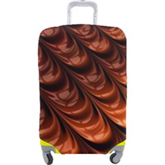 Fractal Frax Luggage Cover (large) by Askadina