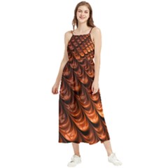 Fractal Frax Boho Sleeveless Summer Dress