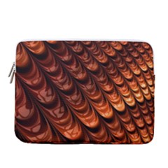 Fractal Frax 14  Vertical Laptop Sleeve Case With Pocket by Askadina