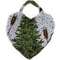 New Year S Eve New Year S Day Giant Heart Shaped Tote View1