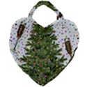 New Year S Eve New Year S Day Giant Heart Shaped Tote View2