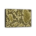 Yellow Snake Skin Pattern Mini Canvas 6  x 4  (Stretched) View1