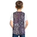 Grapevine Symphony Print Pattern Bk Kids  Basketball Tank Top View2