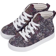 Grapevine Symphony Print Pattern Bk Kids  Hi-top Skate Sneakers by dflcprintsclothing