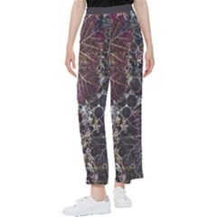 Grapevine Symphony Print Pattern Bk Women s Pants  by dflcprintsclothing